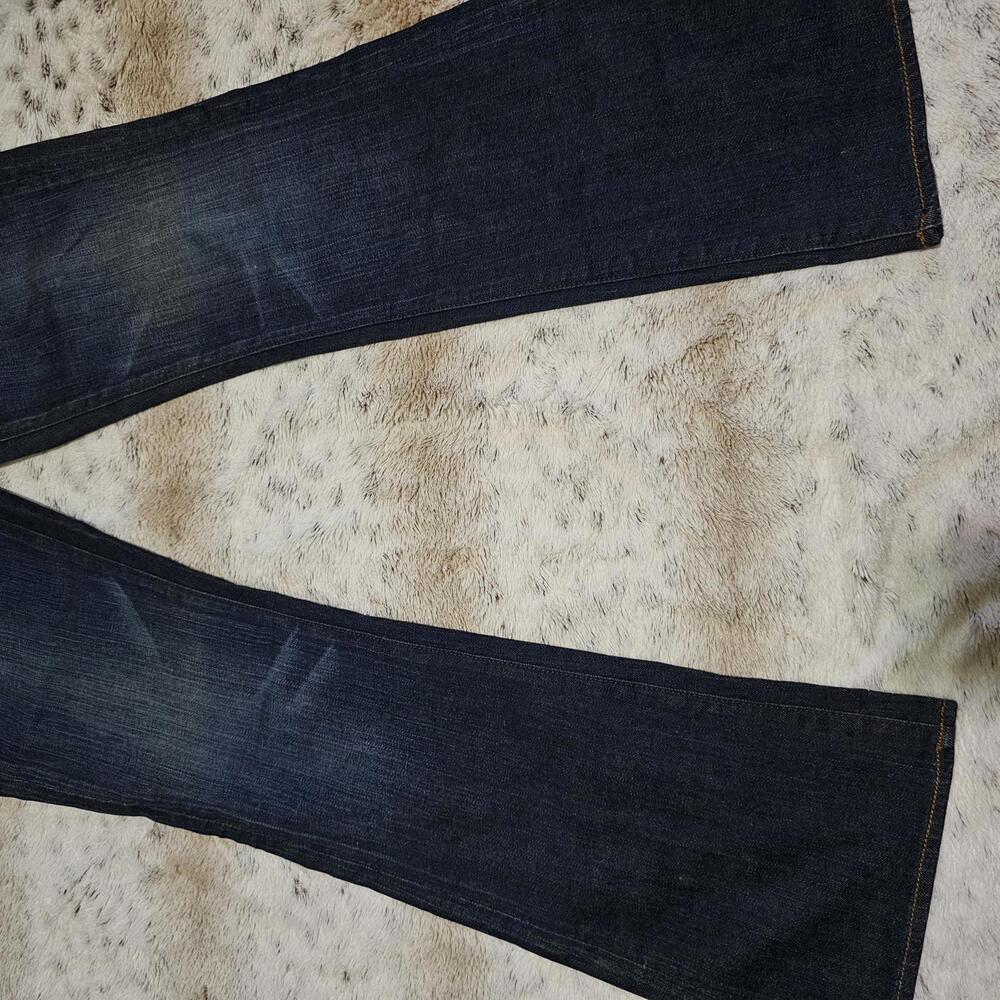 Buffalo David Bitton Felow Mid Rise Stretch Flare Jeans Size 26 - Picture 2 of 12